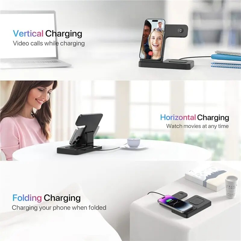 3 In 1 Wireless Charger Stand